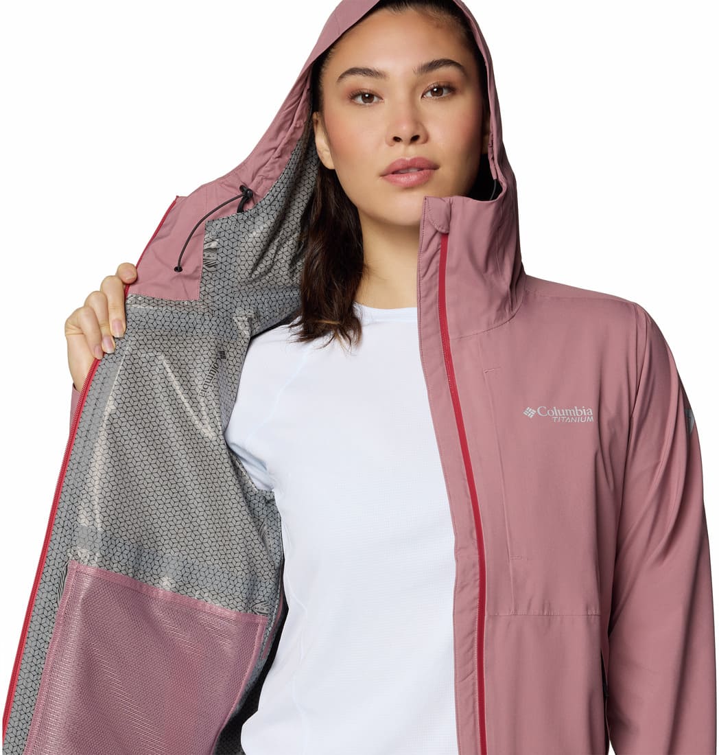 Dámska nepremokavá bunda Columbia AMPLIDRY SHELL JACKET W